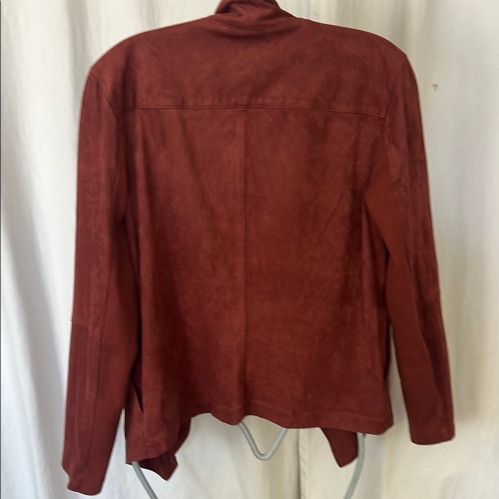 BB Dakota Rust Waterfall Blazer - Picture 3 of 9